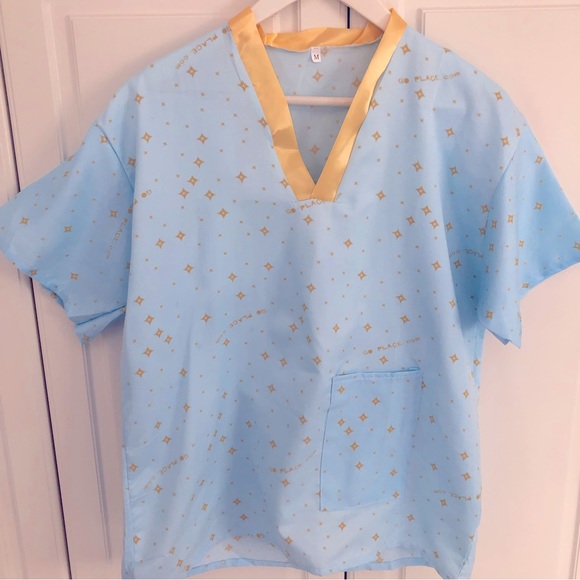 3/$30 Go Place Spa Medium Shorts Pyjamas Lounge Set 2 Piece Stars Short Sleeve - Picture 6 of 16